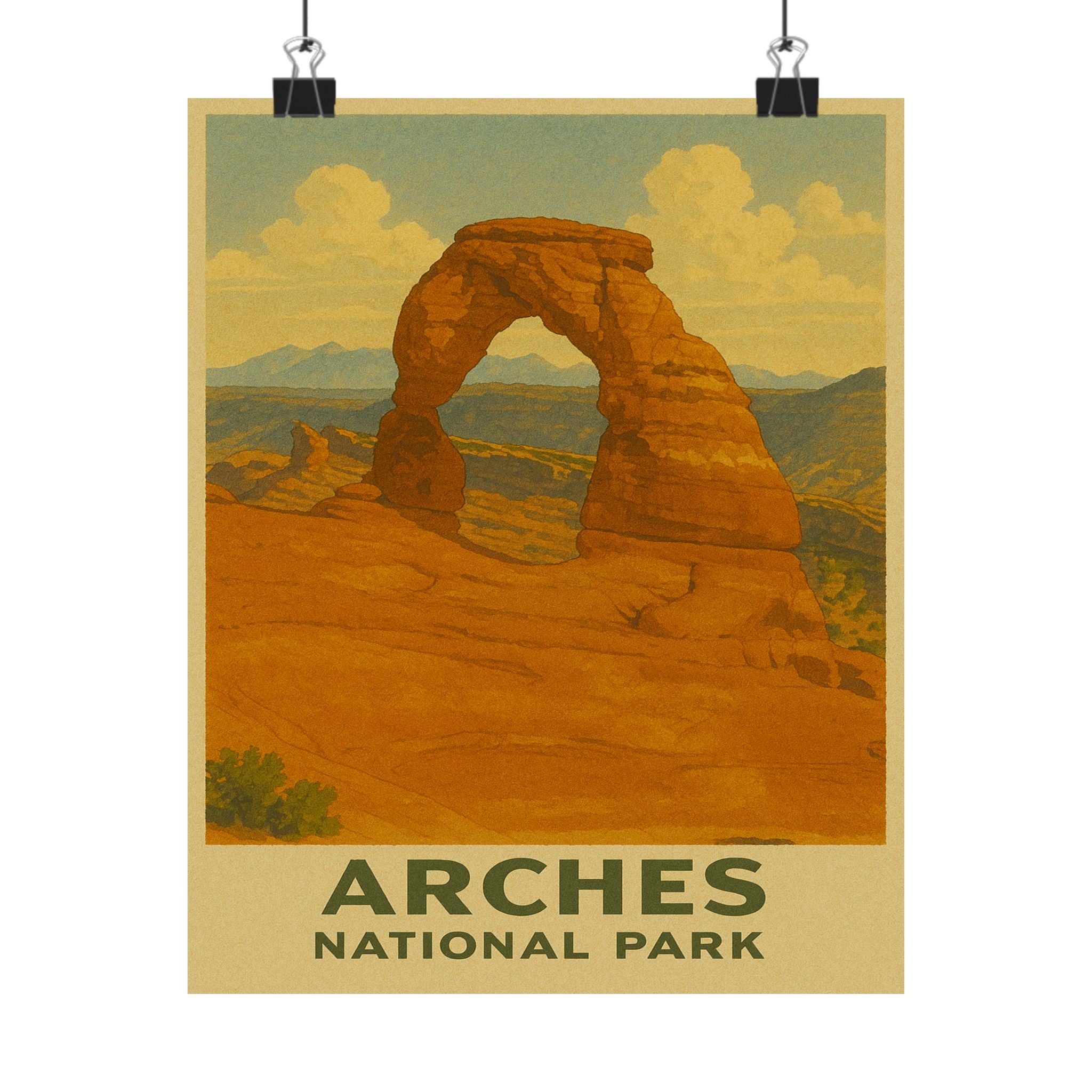Vertical Print - Arches National Park