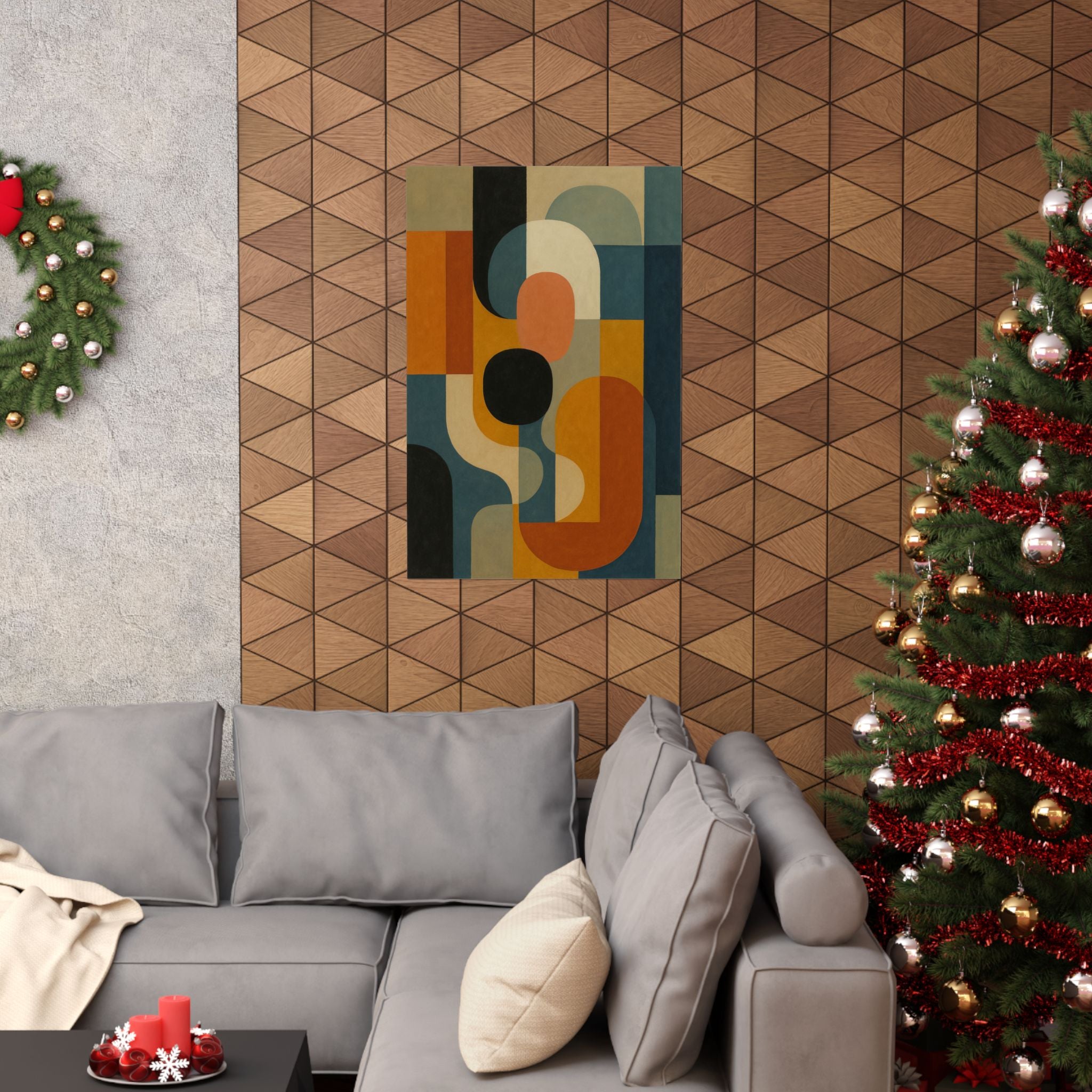 Abstract Print - Abstract Shapes