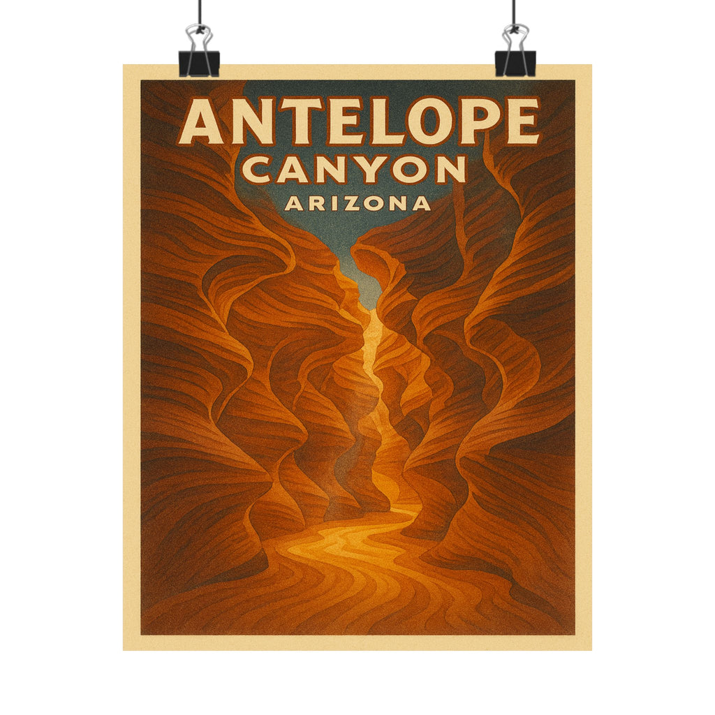 Vertical Print - Antelope Canyon National Park