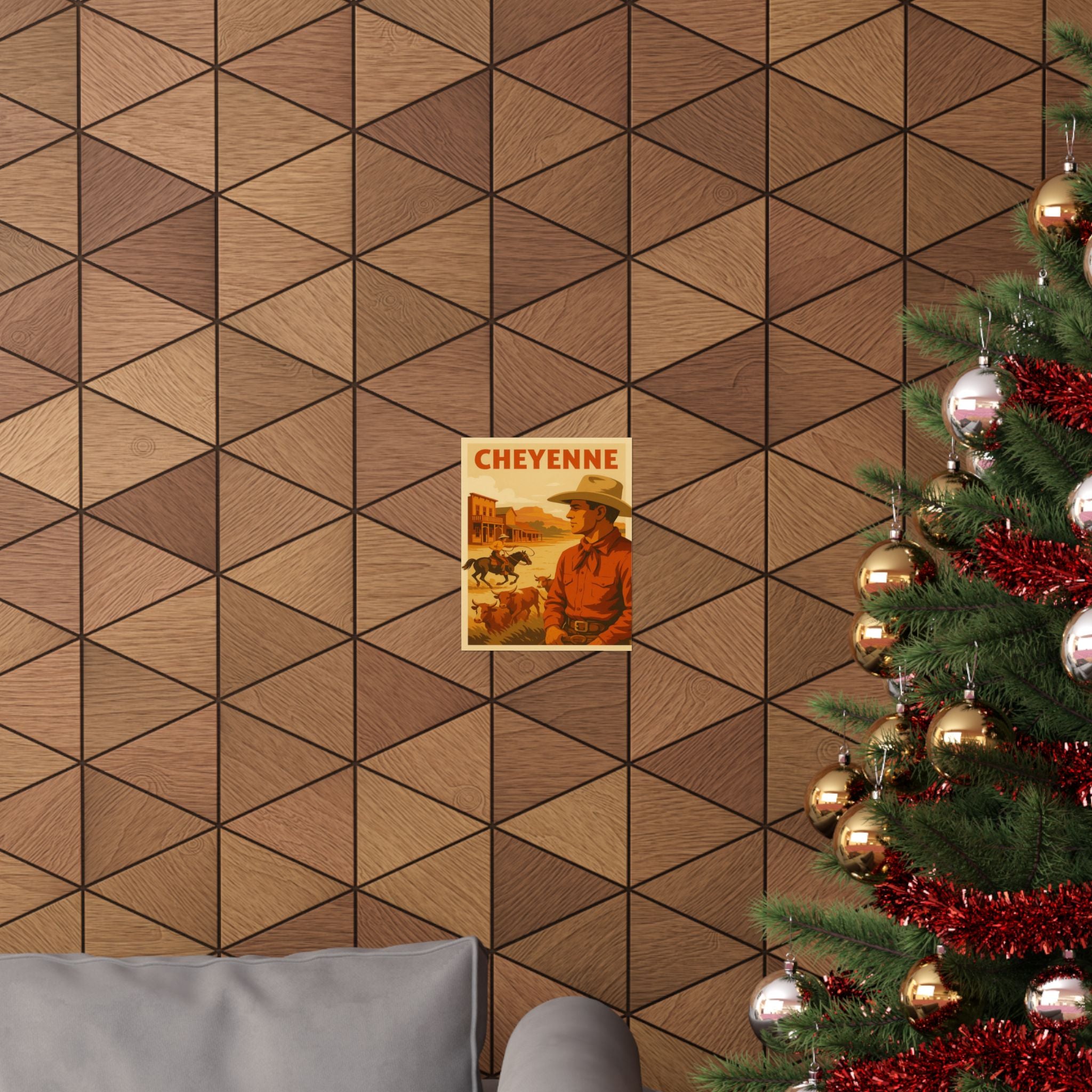 Cityscape Print - Cheyenne