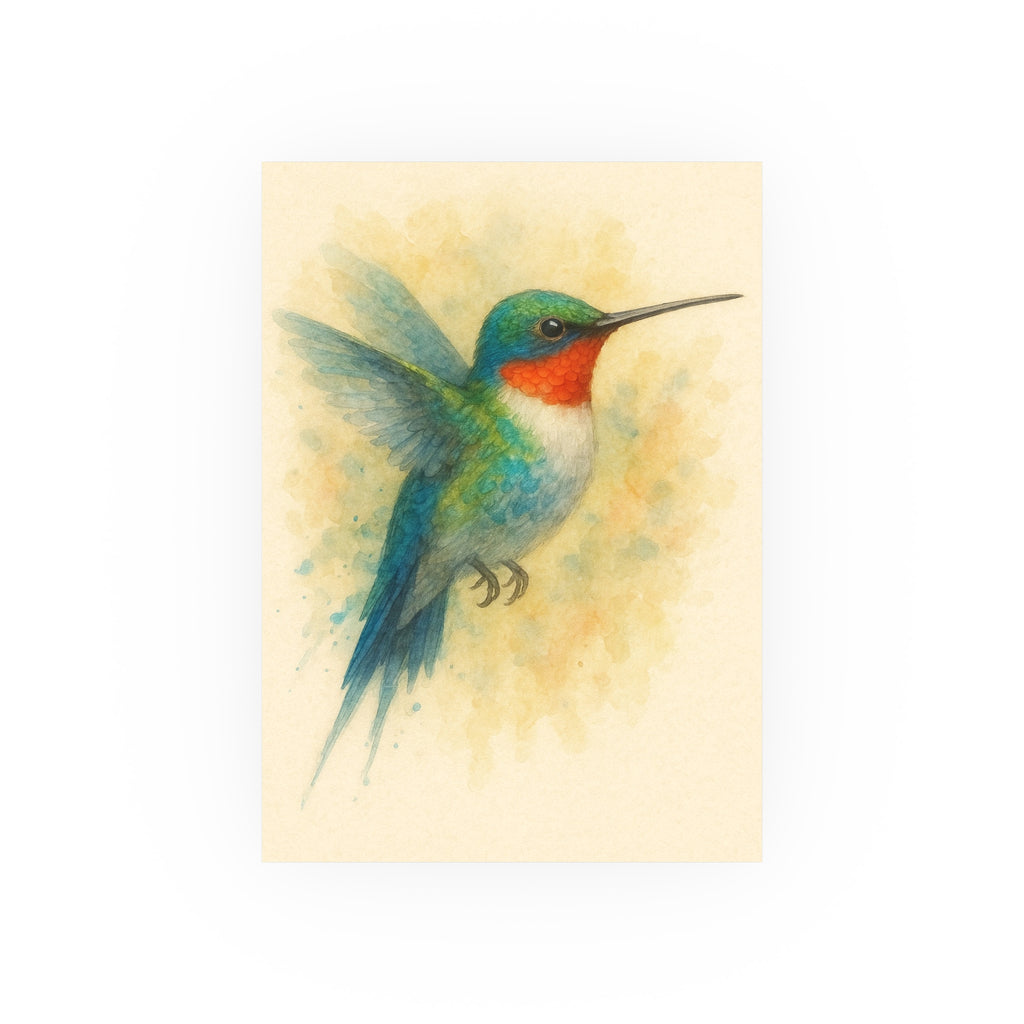 Wildlife Print - Hummingbird Two