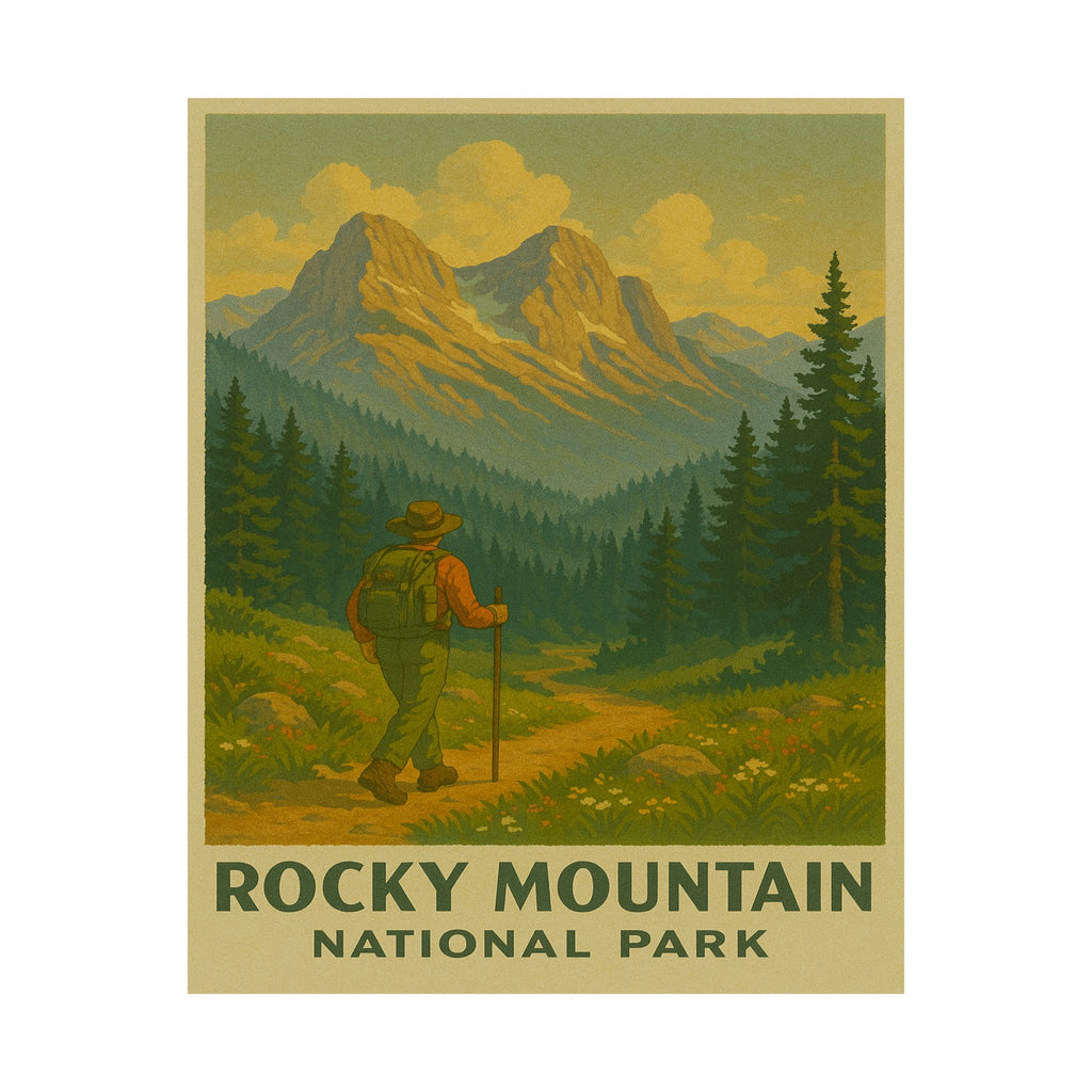 Vertical Print - Rocky Mountain National Park