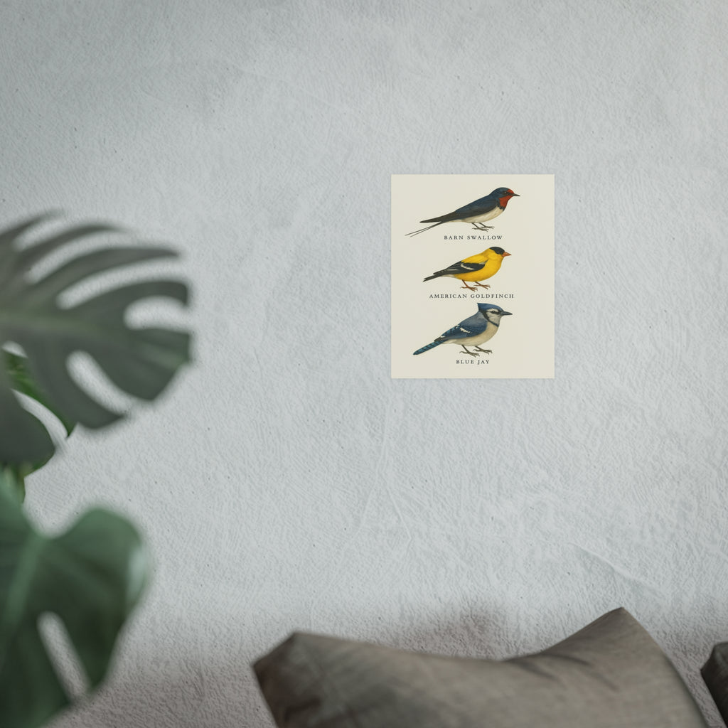 Wildlife Print - Charming Birds