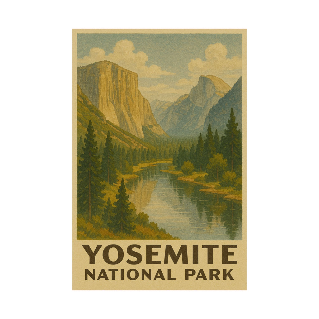 Vertical Print - Yosemite National Park