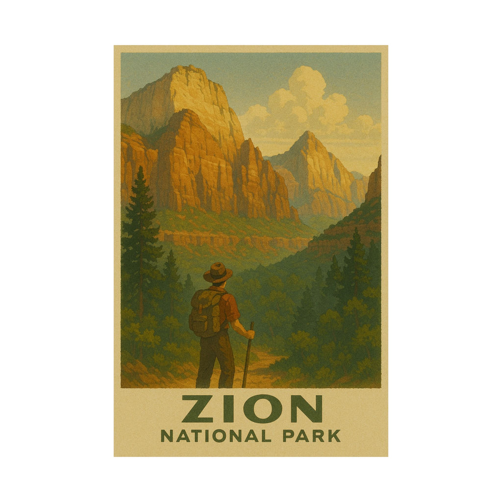 Vertical Print - Zion National Park