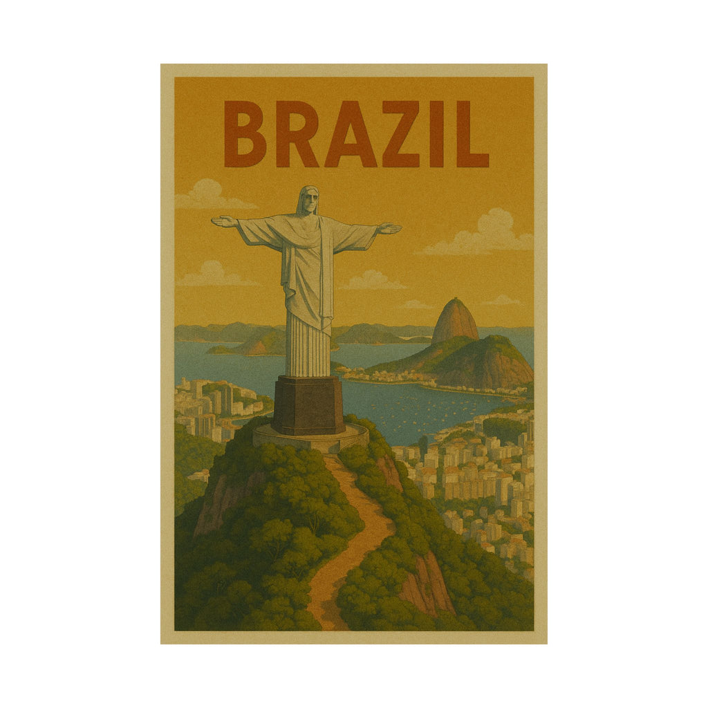Cityscape Print - Brazil