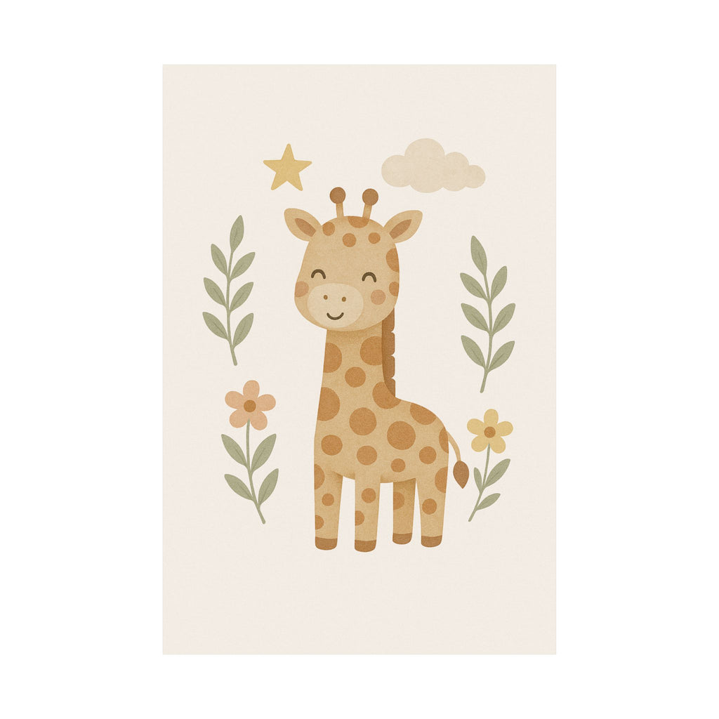 Children’s Print - Baby Giraffe