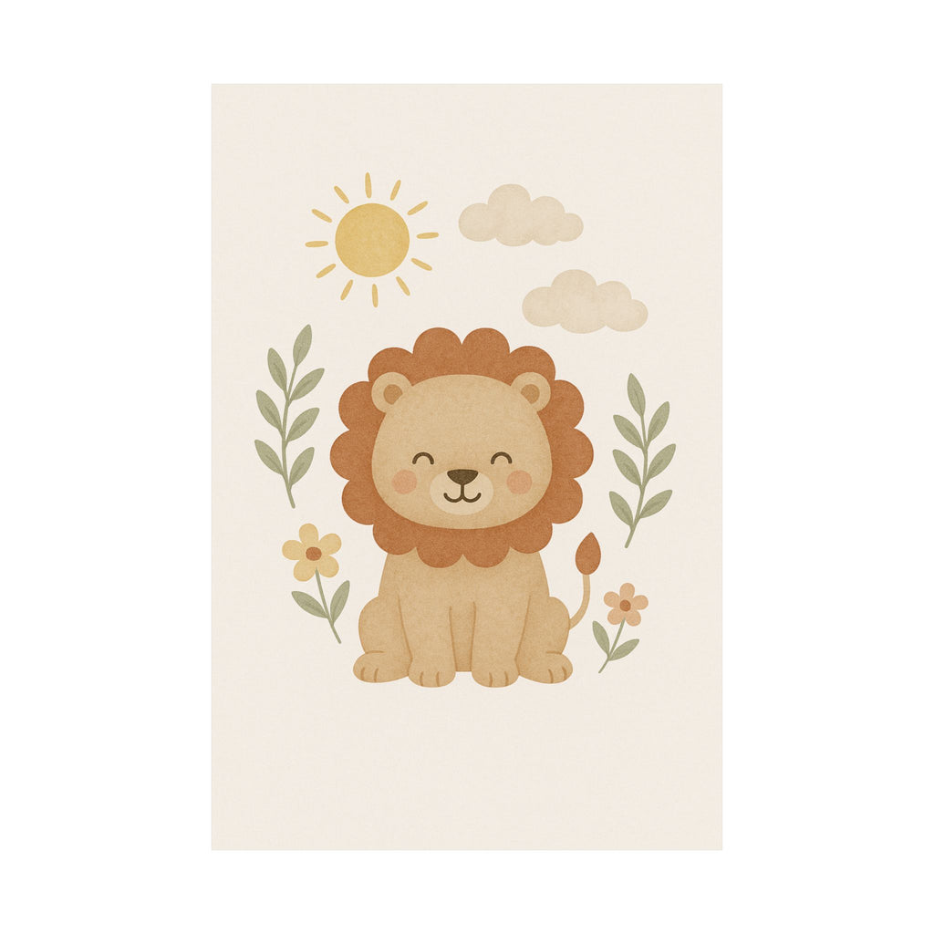 Children’s Print - Lion and Lioness