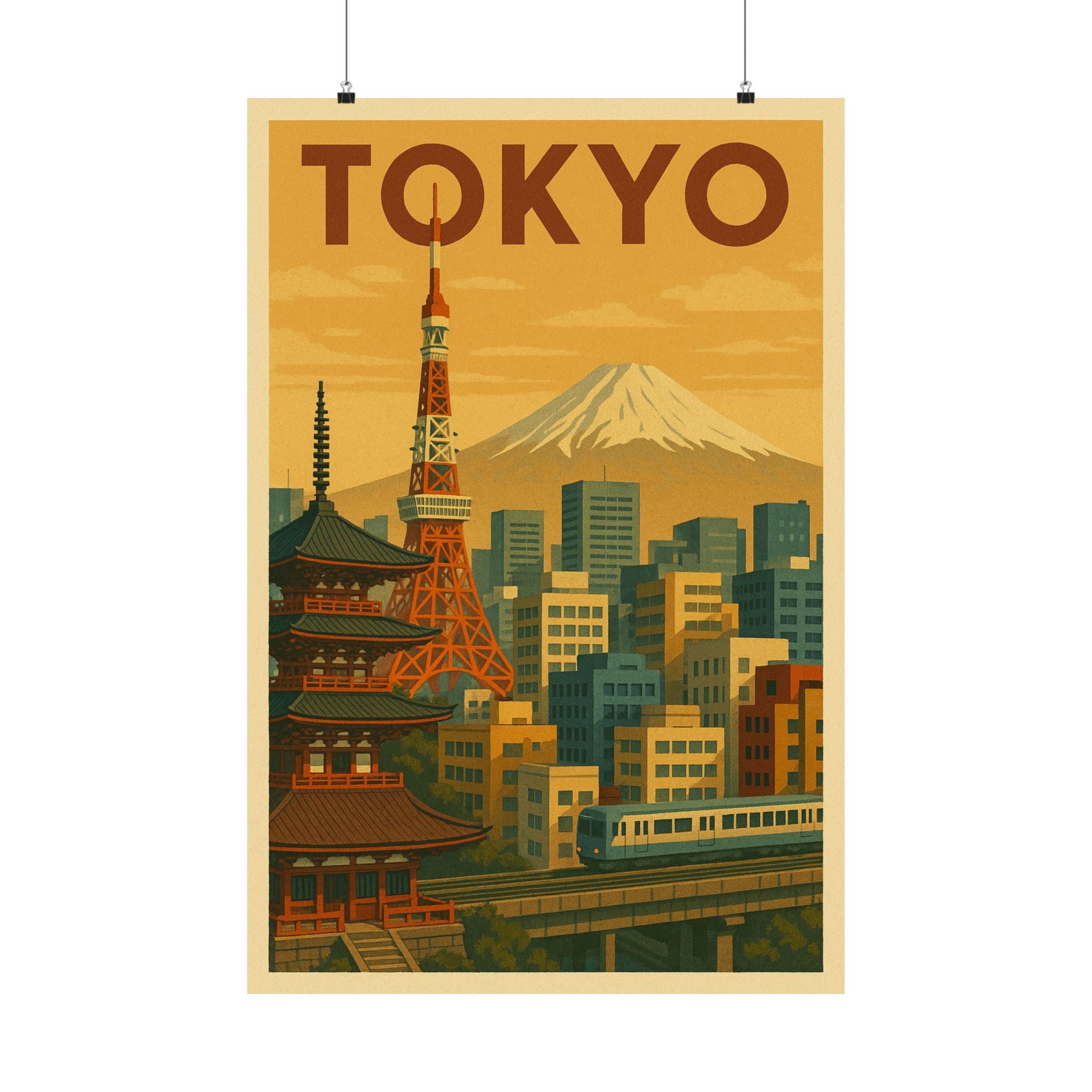 Cityscape Print - Tokyo