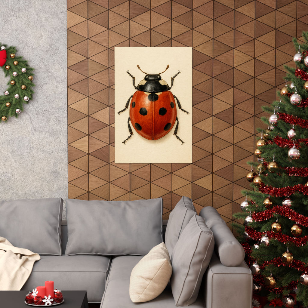 Wildlife Print - Colorful Ladybug