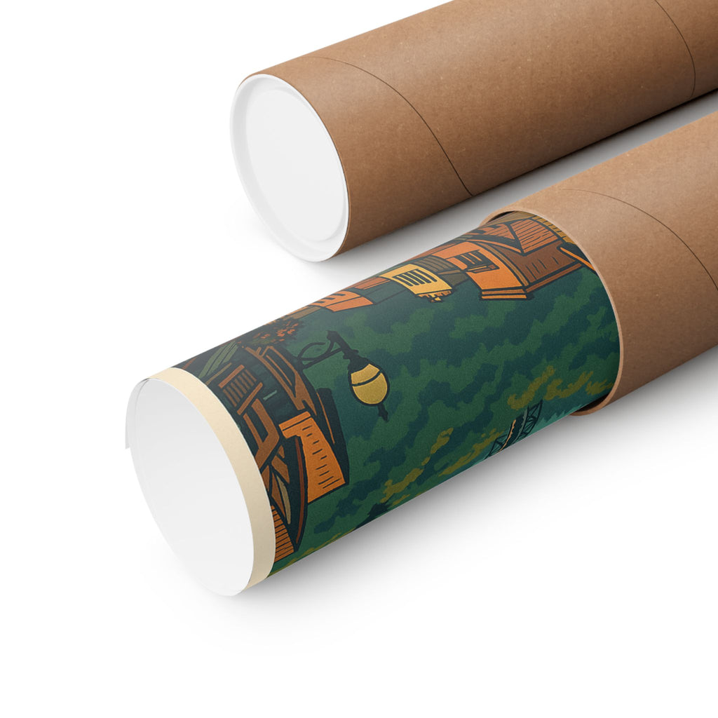 Cityscape Print - Gatlinburg Tennessee