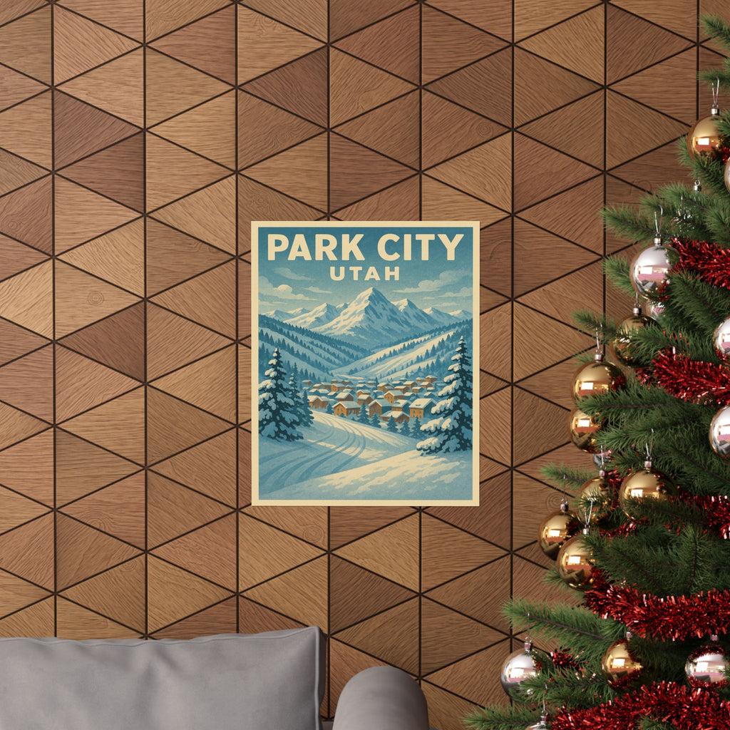 Cityscape Print - Park City