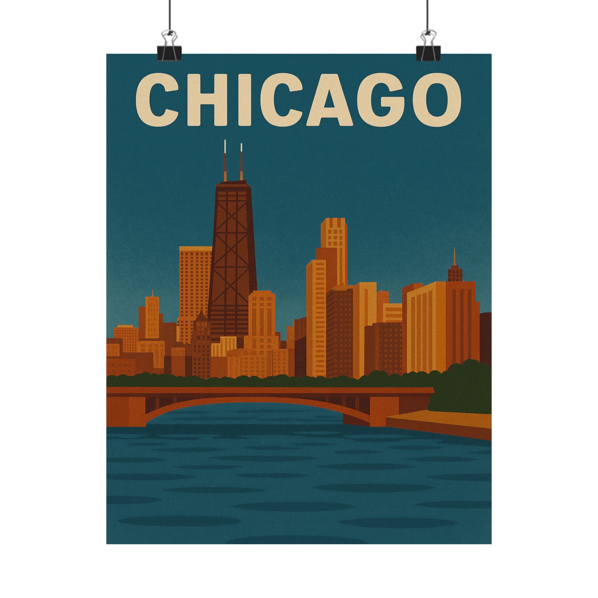 Cityscape Print - Chicago