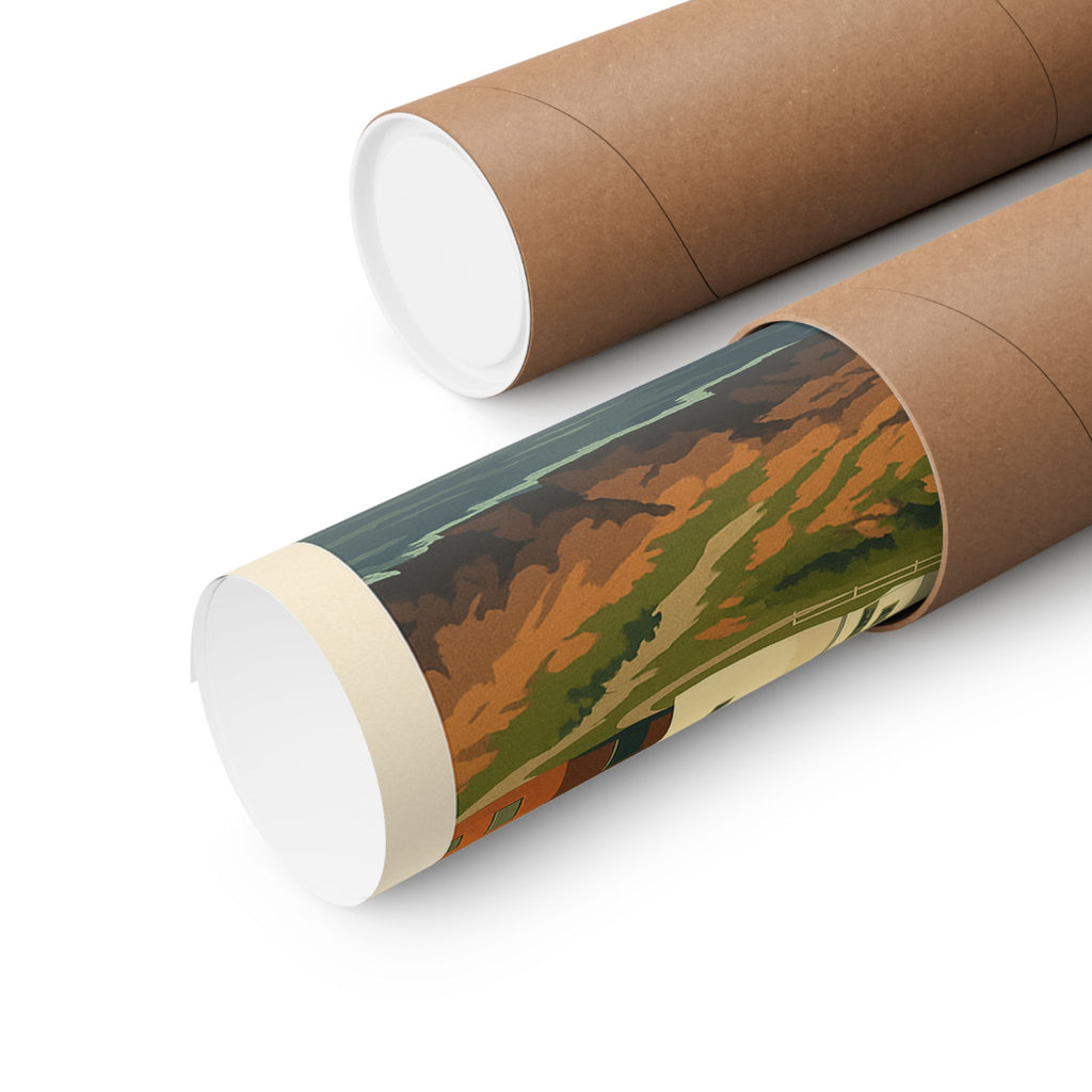 Cityscape Print - Portland Maine