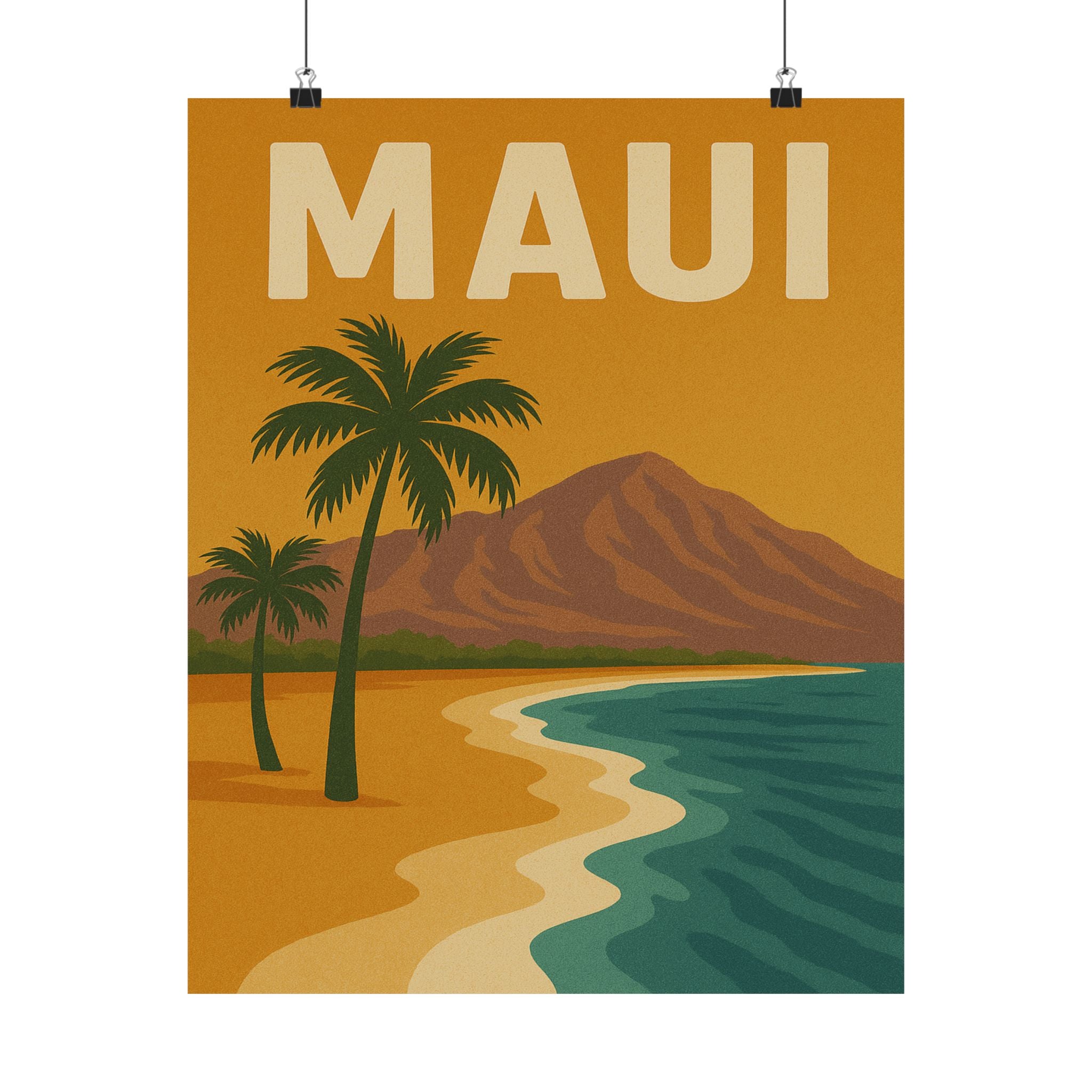 Cityscape Print - Maui
