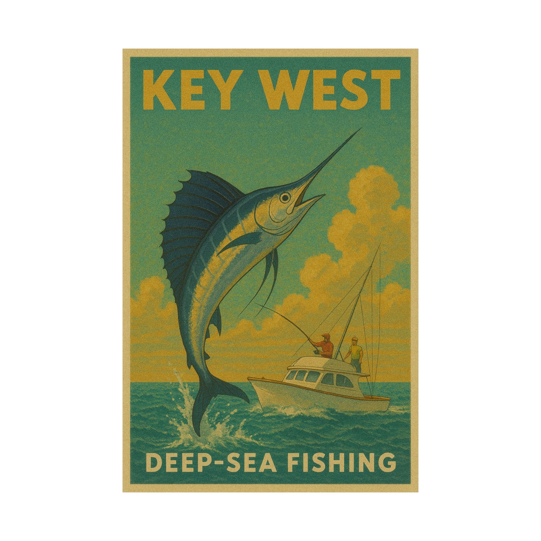 Cityscape Print - Key West