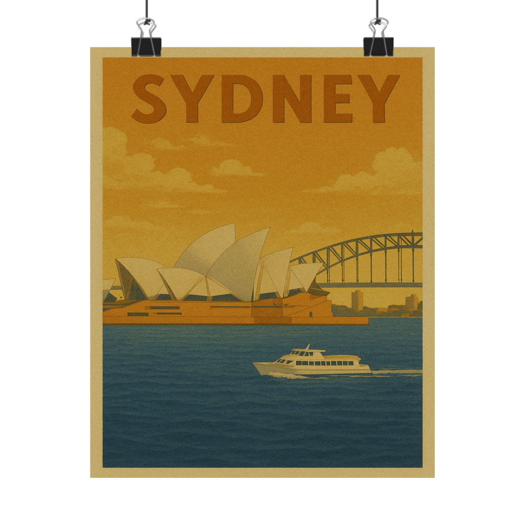 Cityscape Print - Sydney Australia