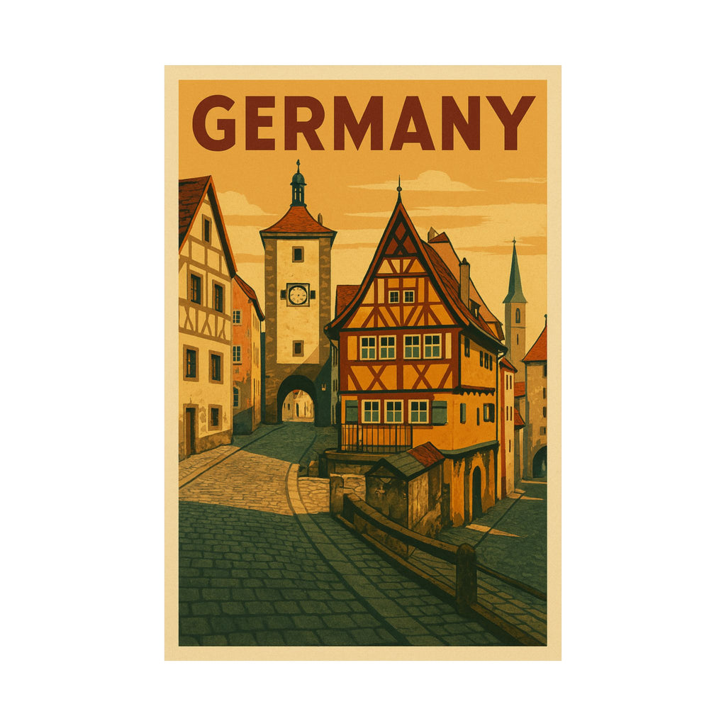 Cityscape Print - Germany