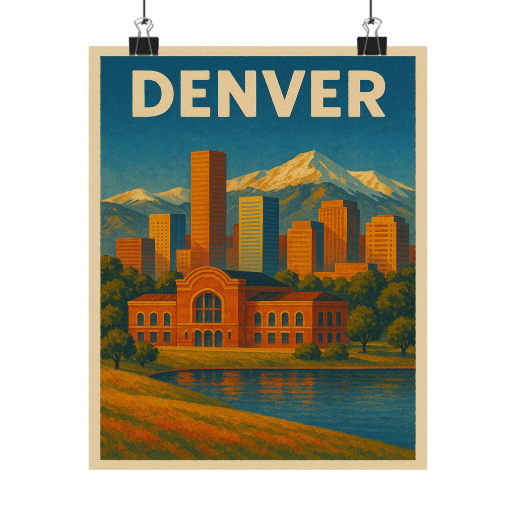 Cityscape Print - Denver