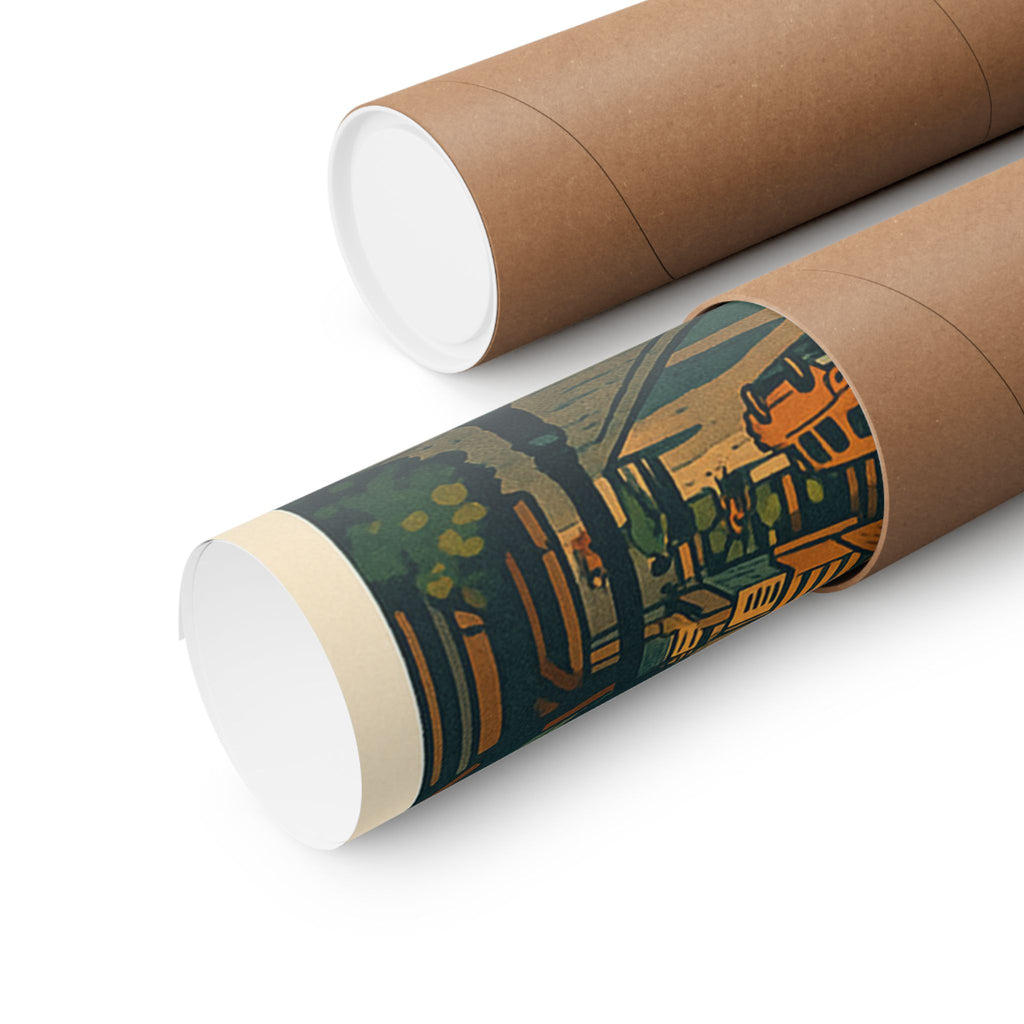 Cityscape Print - Gatlinburg Tennessee