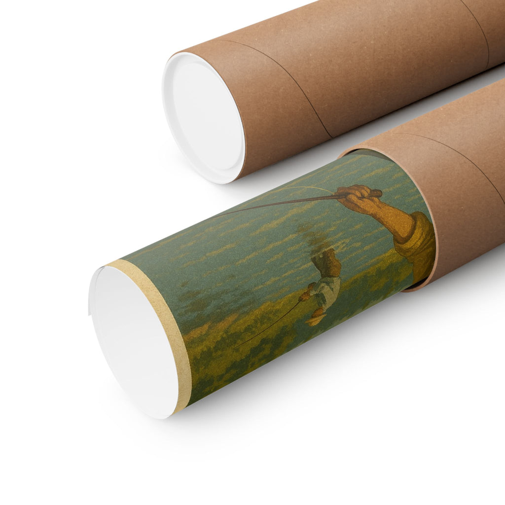 Cityscape Print - Montana Fisherman