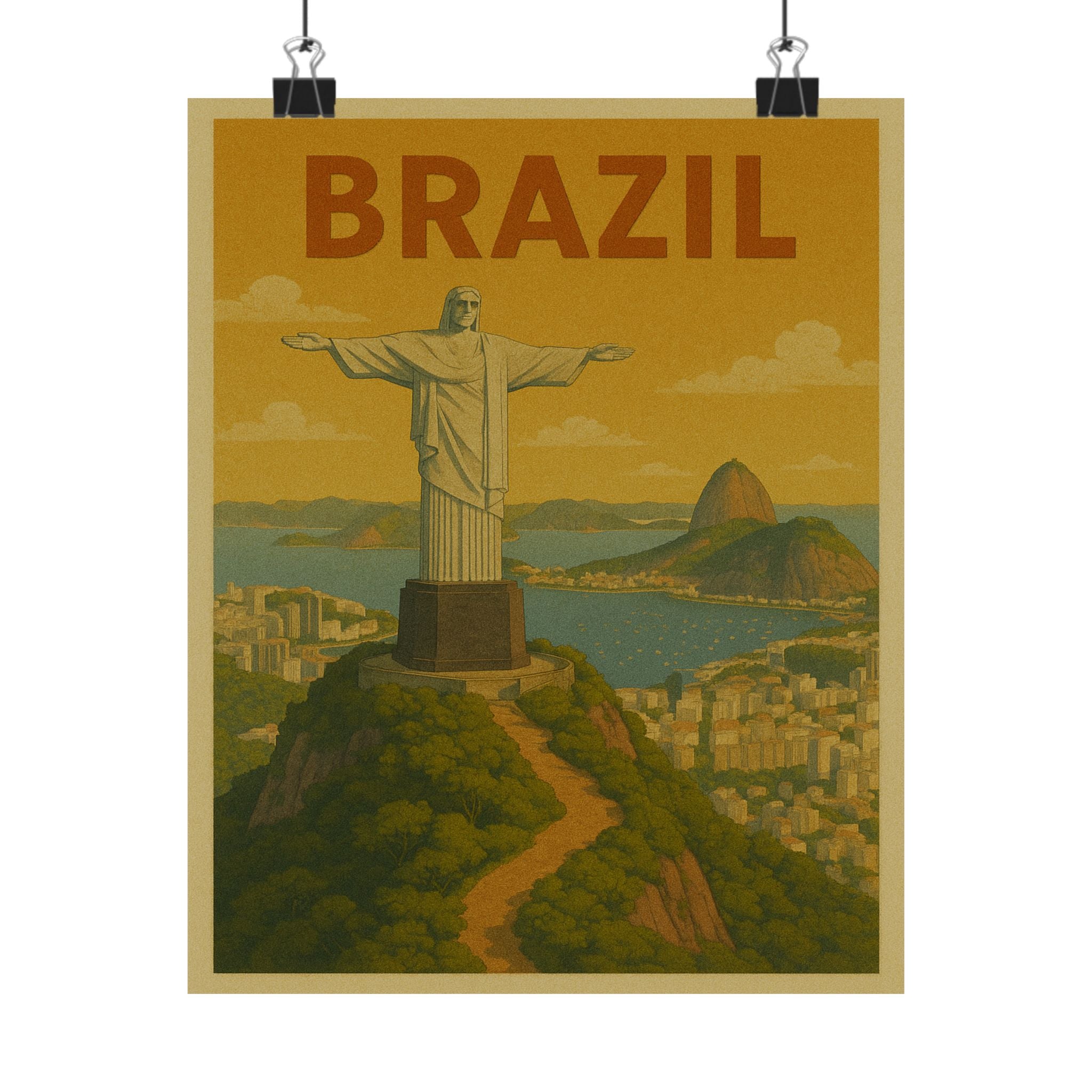 Cityscape Print - Brazil