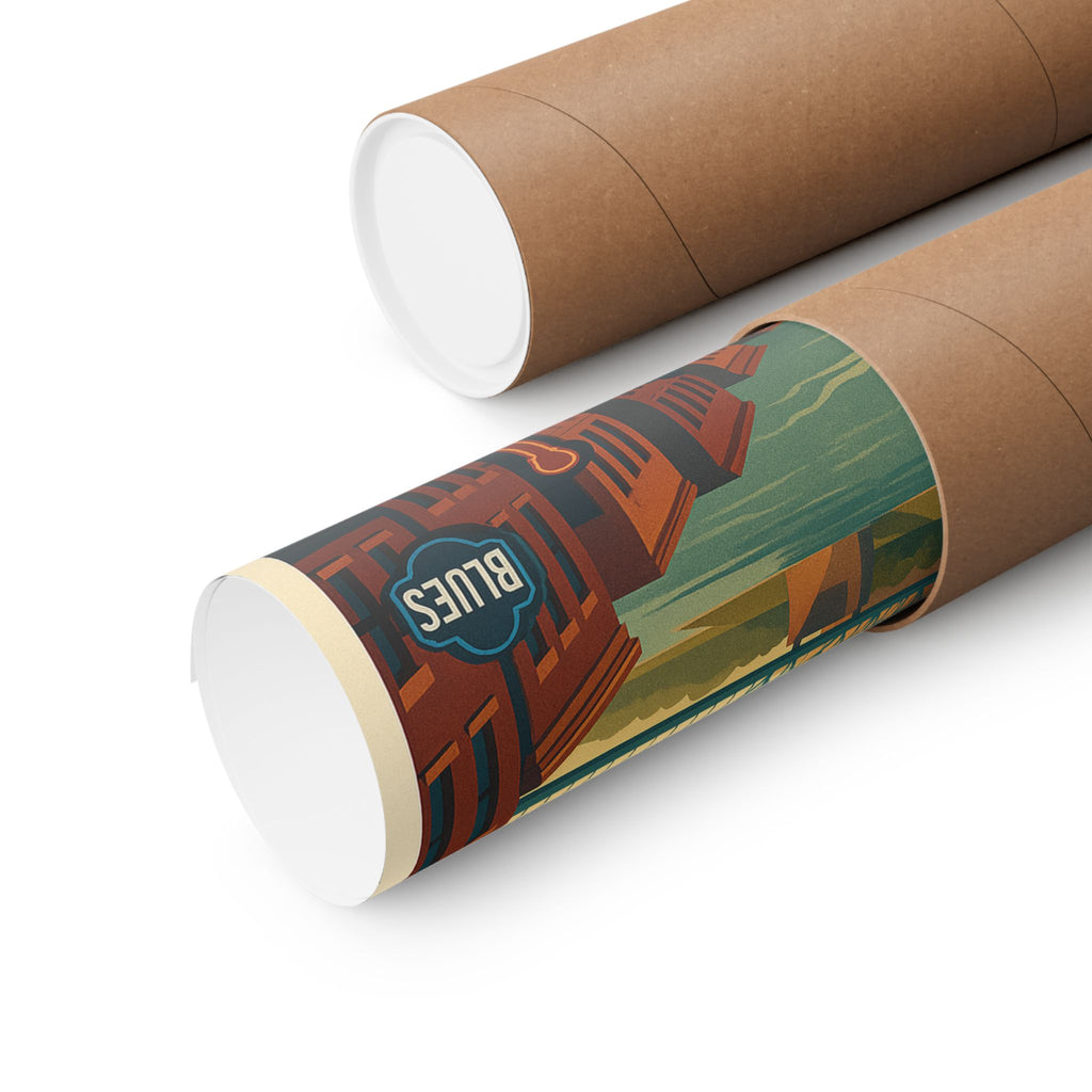 Cityscape Print - Memphis Riverboat