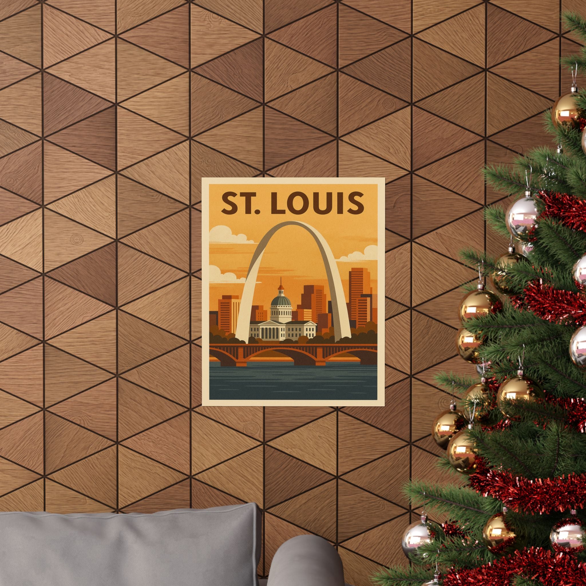 Cityscape Print - St. Louis