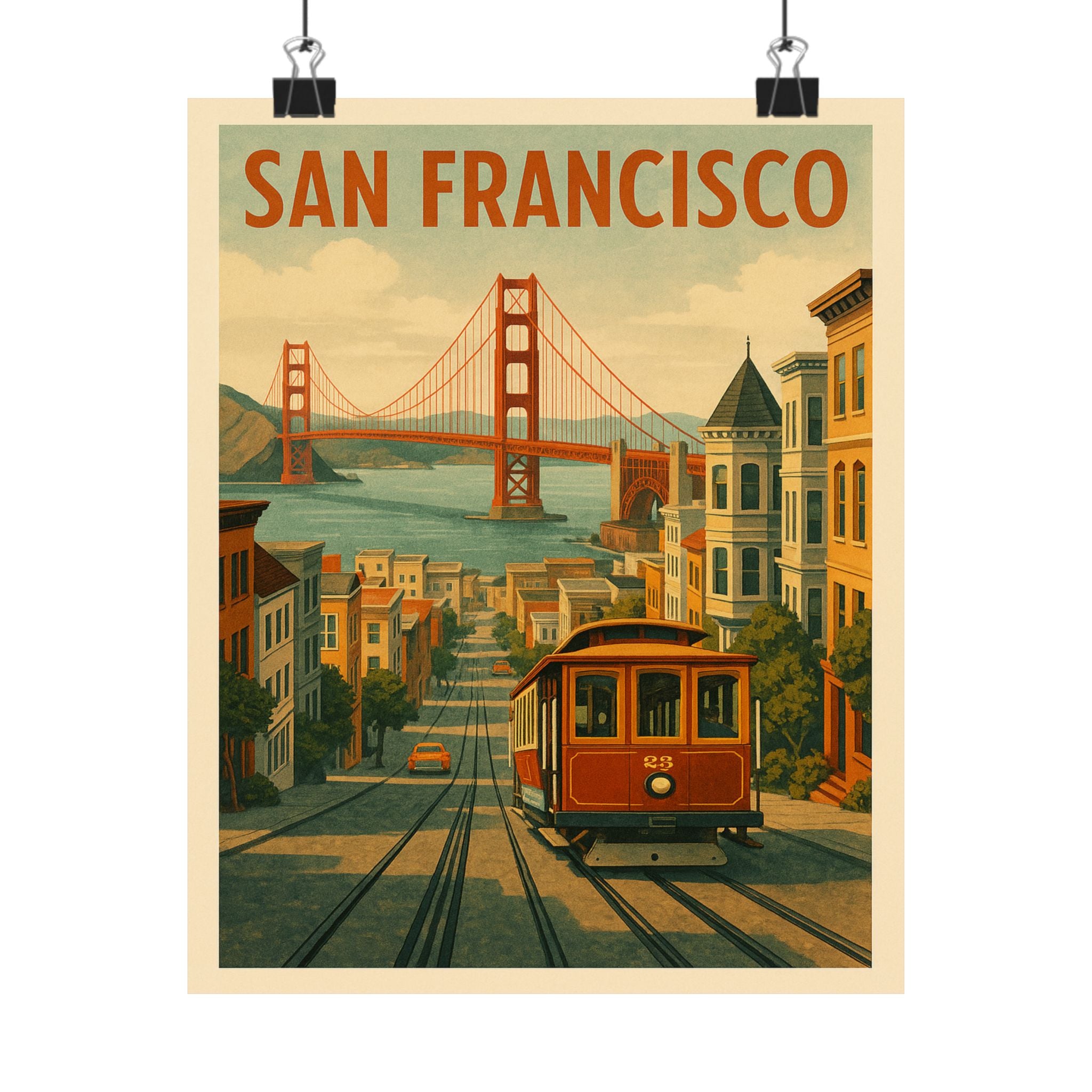 Cityscape Print - San Francisco