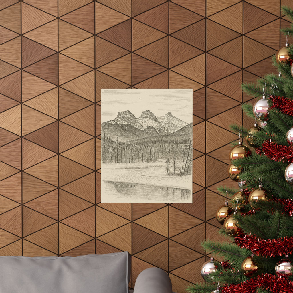 Nature Print - Three Sisters Sketch