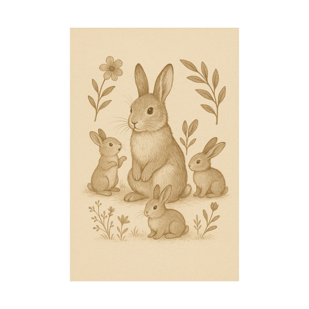 Children’s Print - Baby Rabbit