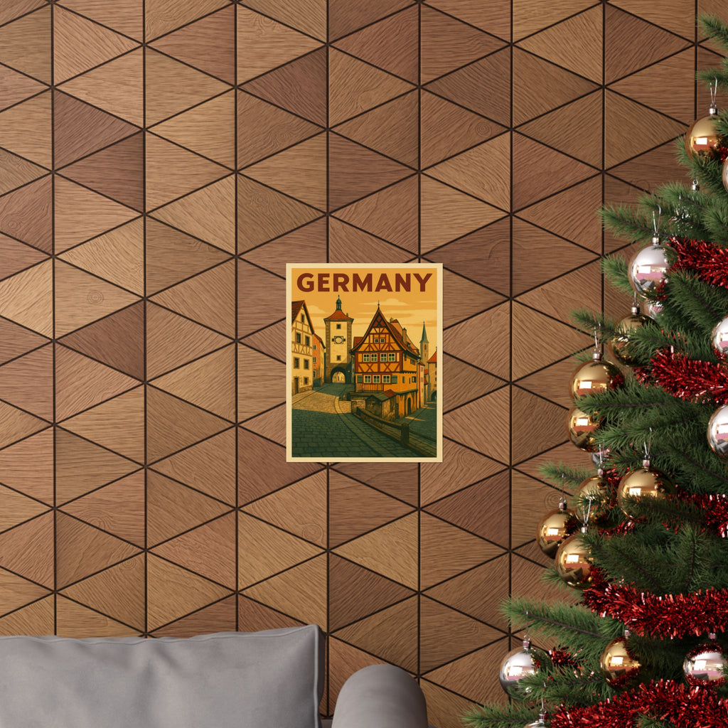 Cityscape Print - Germany