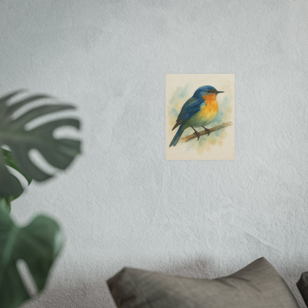Wildlife Print - Bluebird