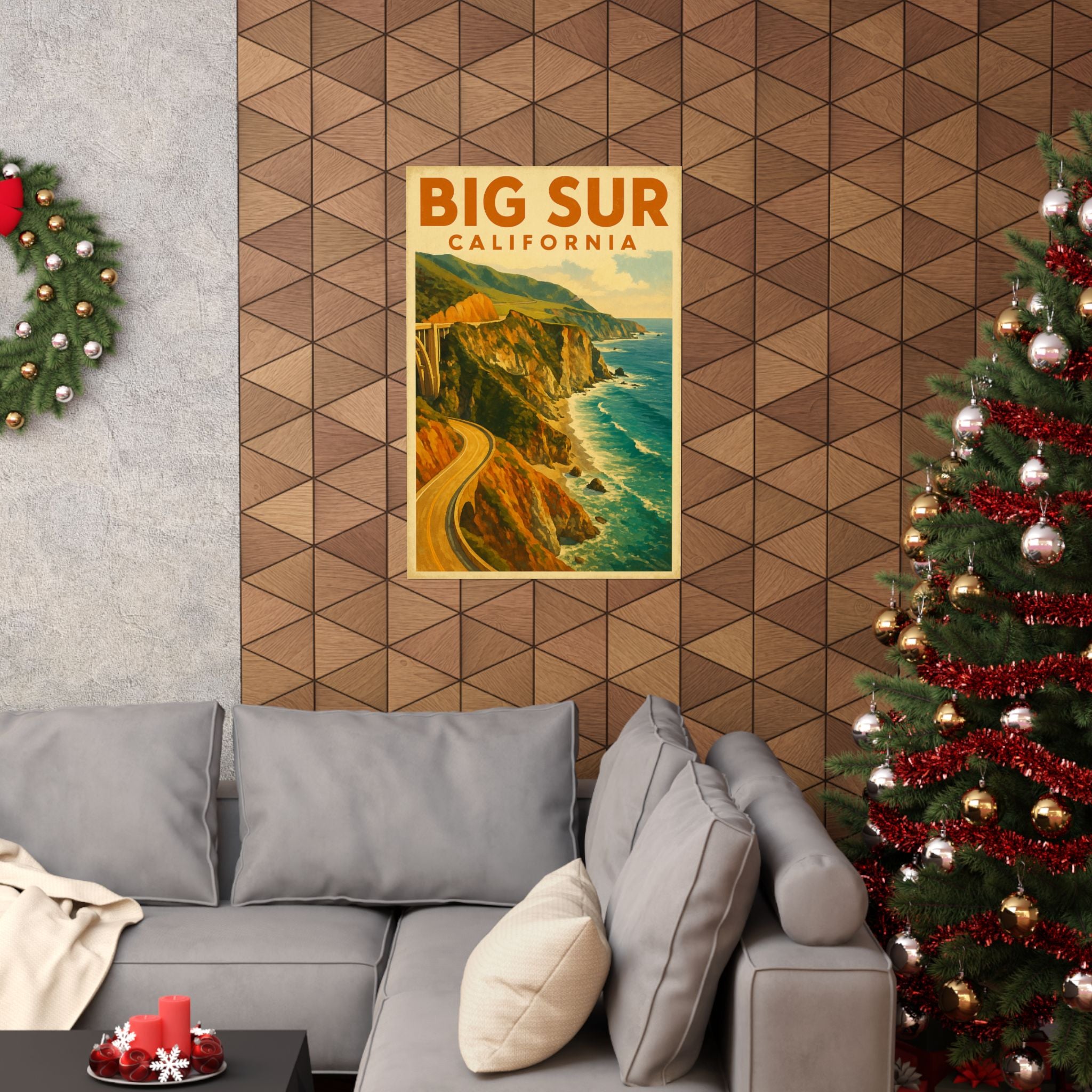 Cityscape Print - Big Sur California