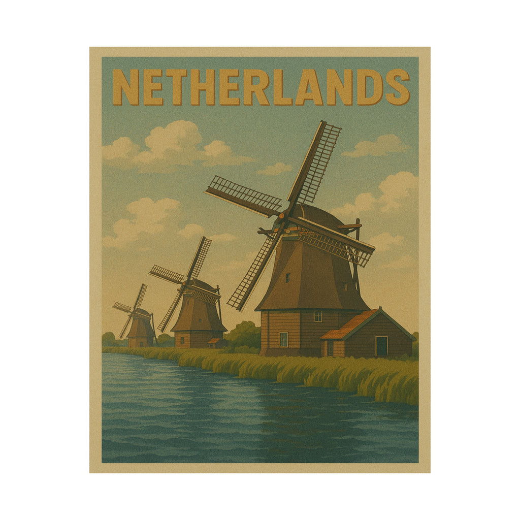 Cityscape Print - Netherlands