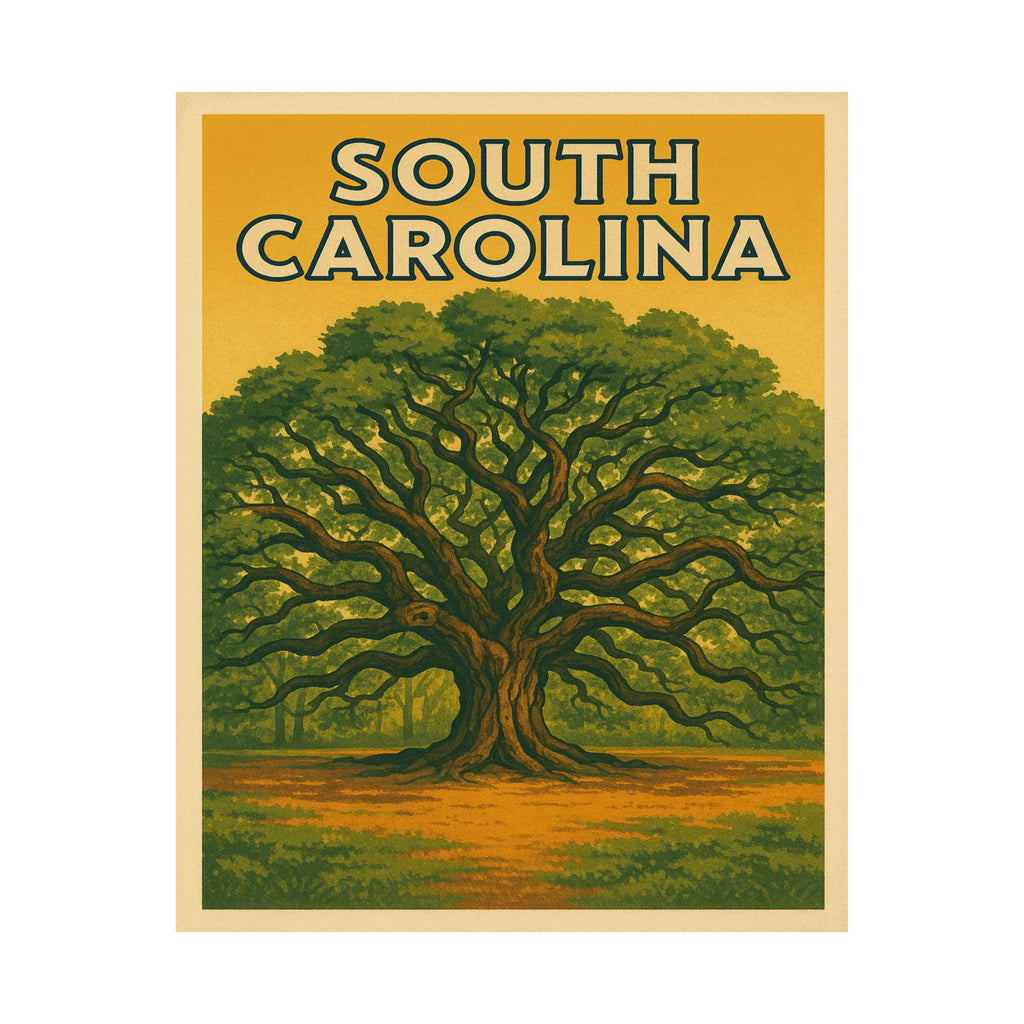 Cityscape Print - South Carolina