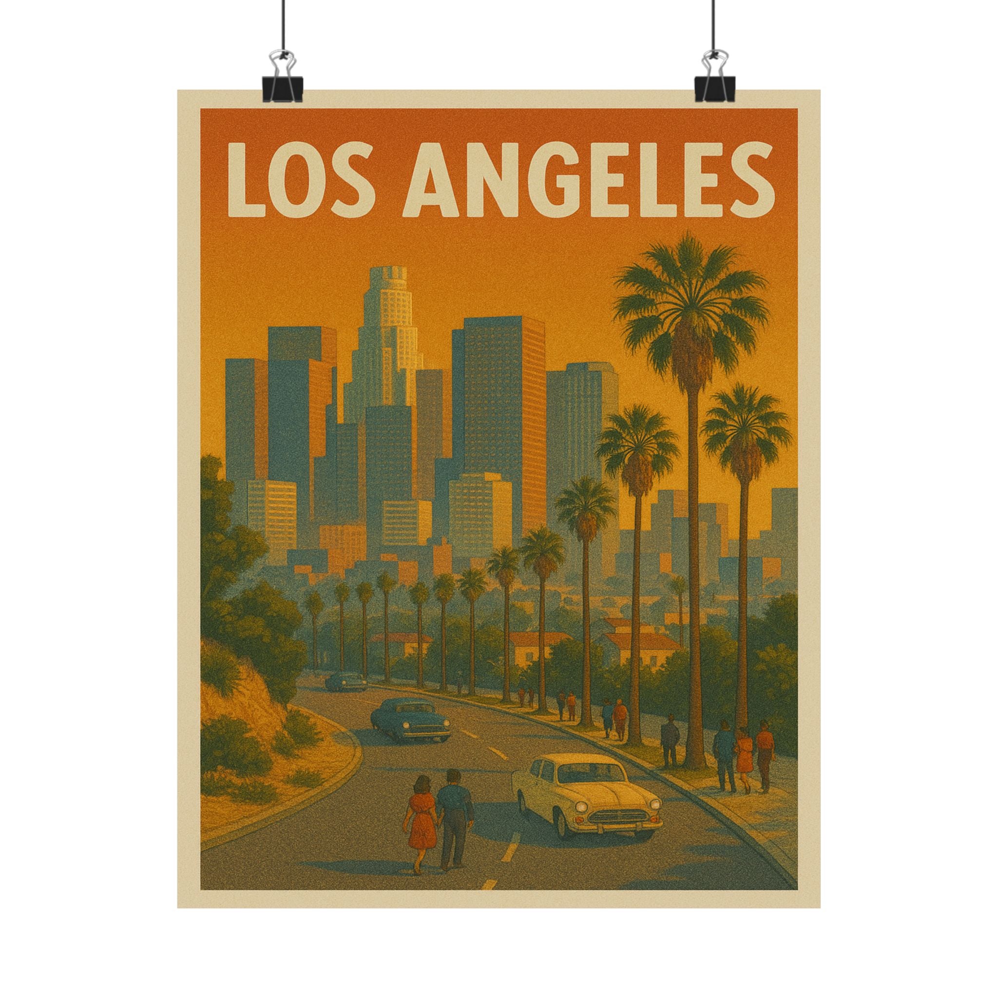Cityscape Print - Los Angeles