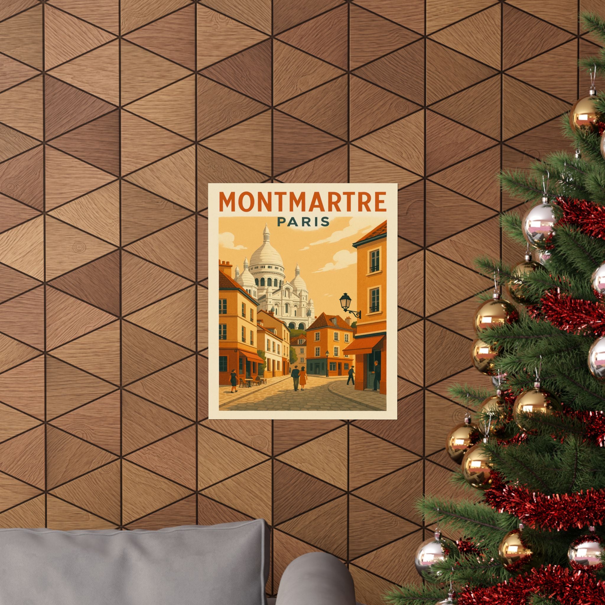 Cityscape Print - Montmartre Paris