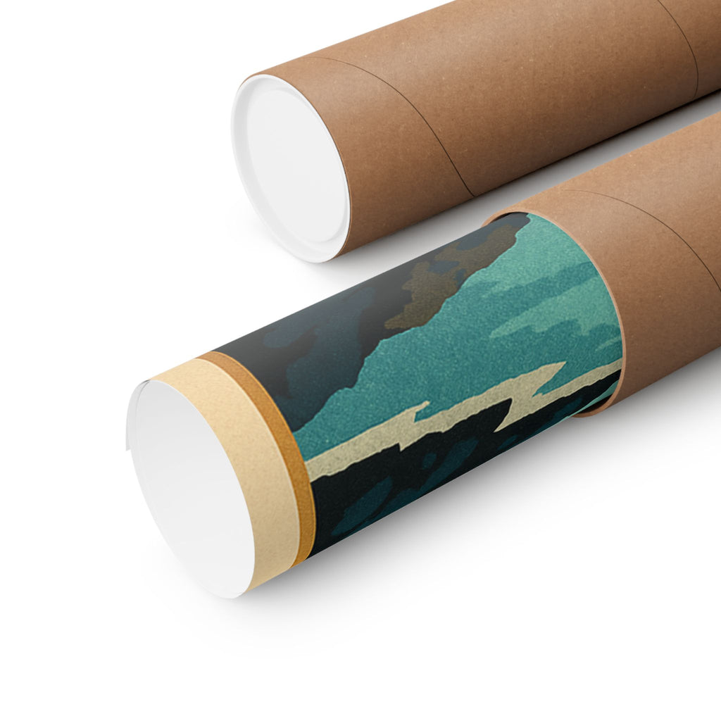 Cityscape Print - Reykjavik Blue Lagoon