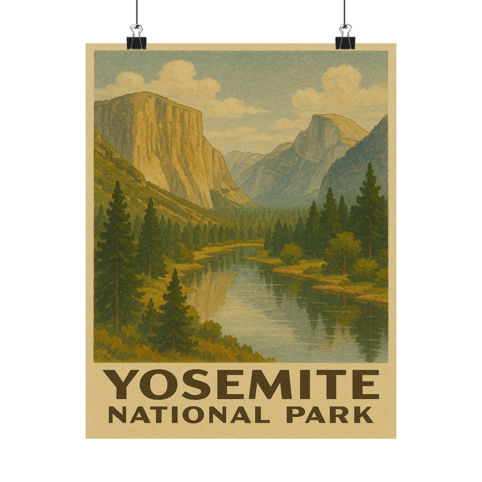 Vertical Print - Yosemite National Park