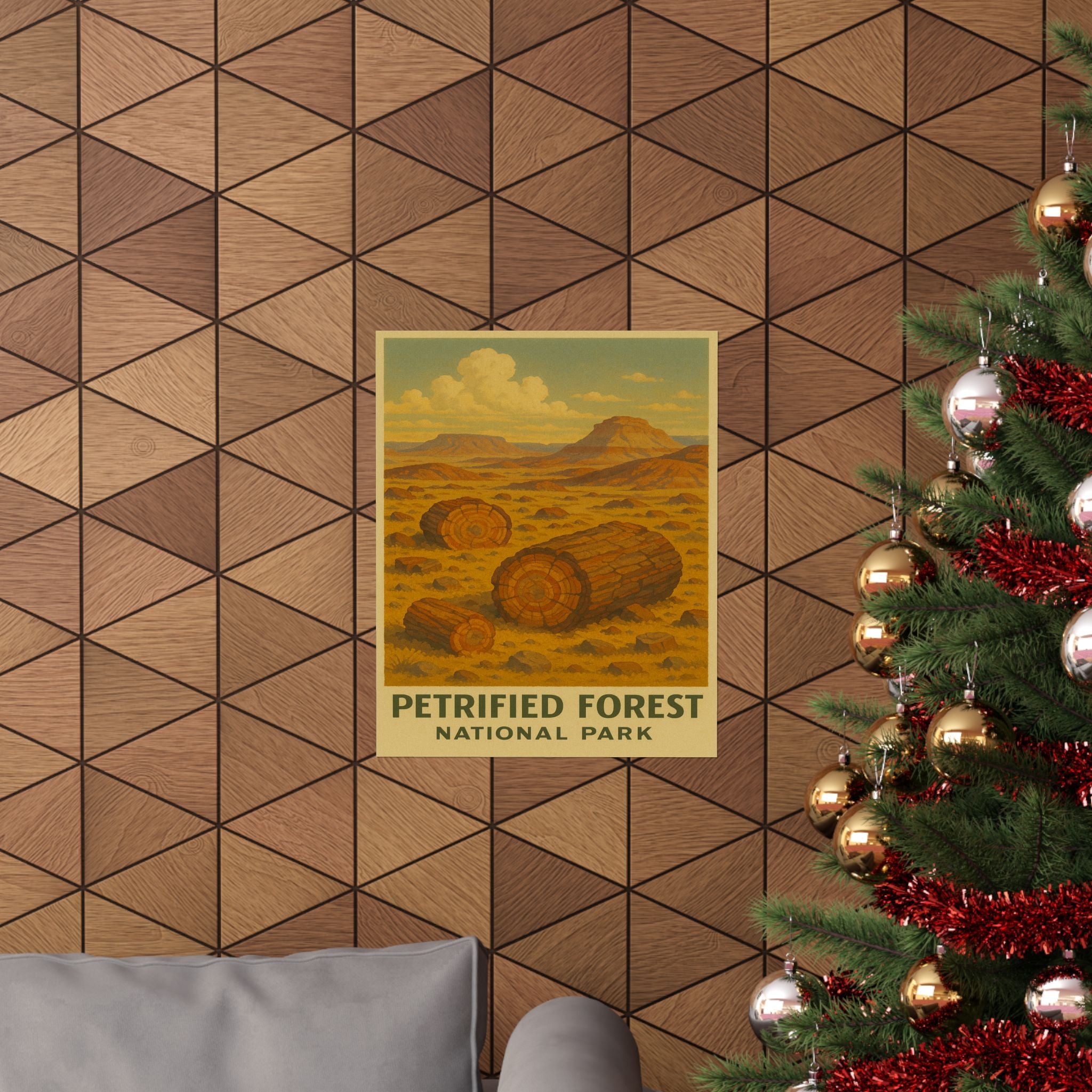 Vertical Print - Petrified Forest National Park