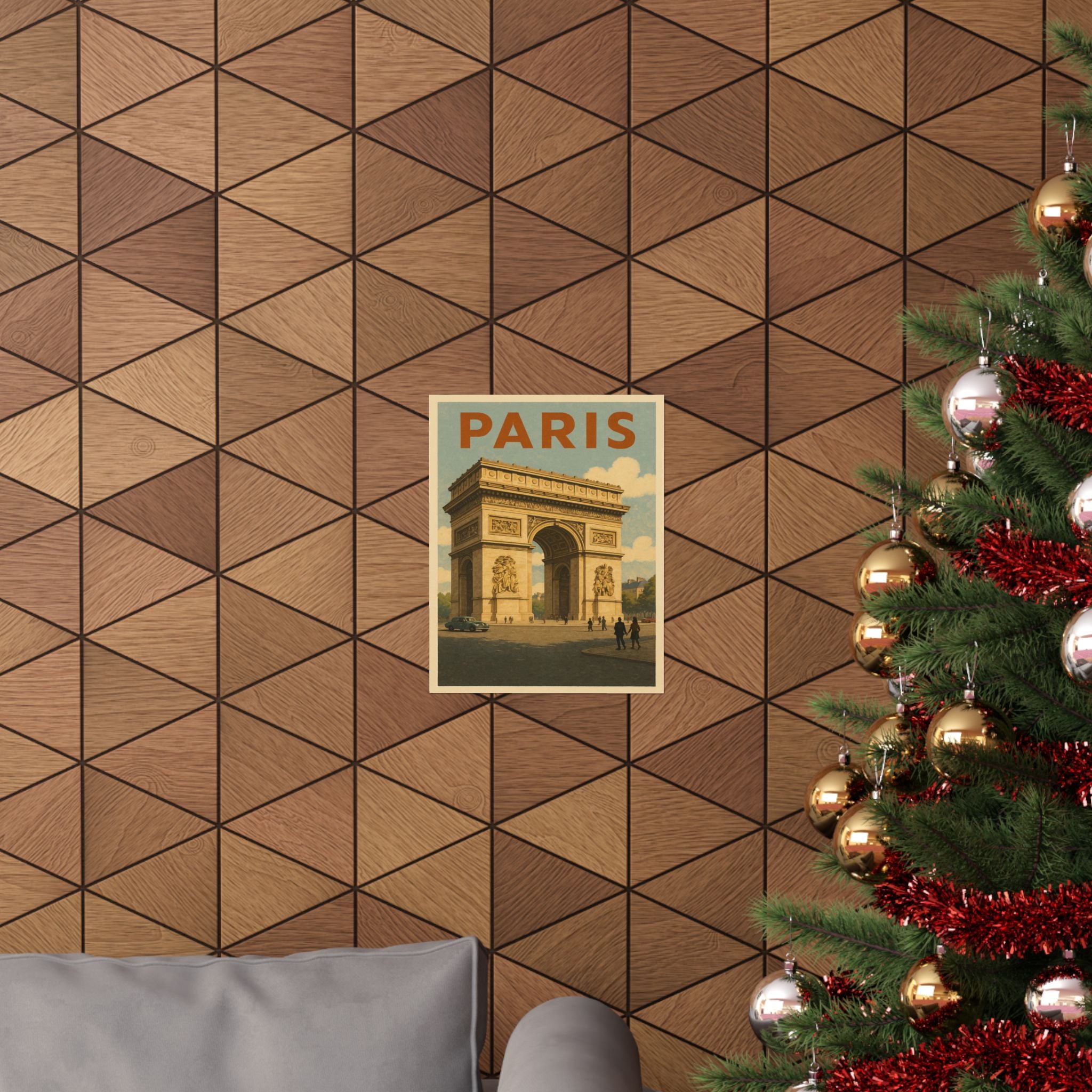 Cityscape Print - Paris Arc De Triumph