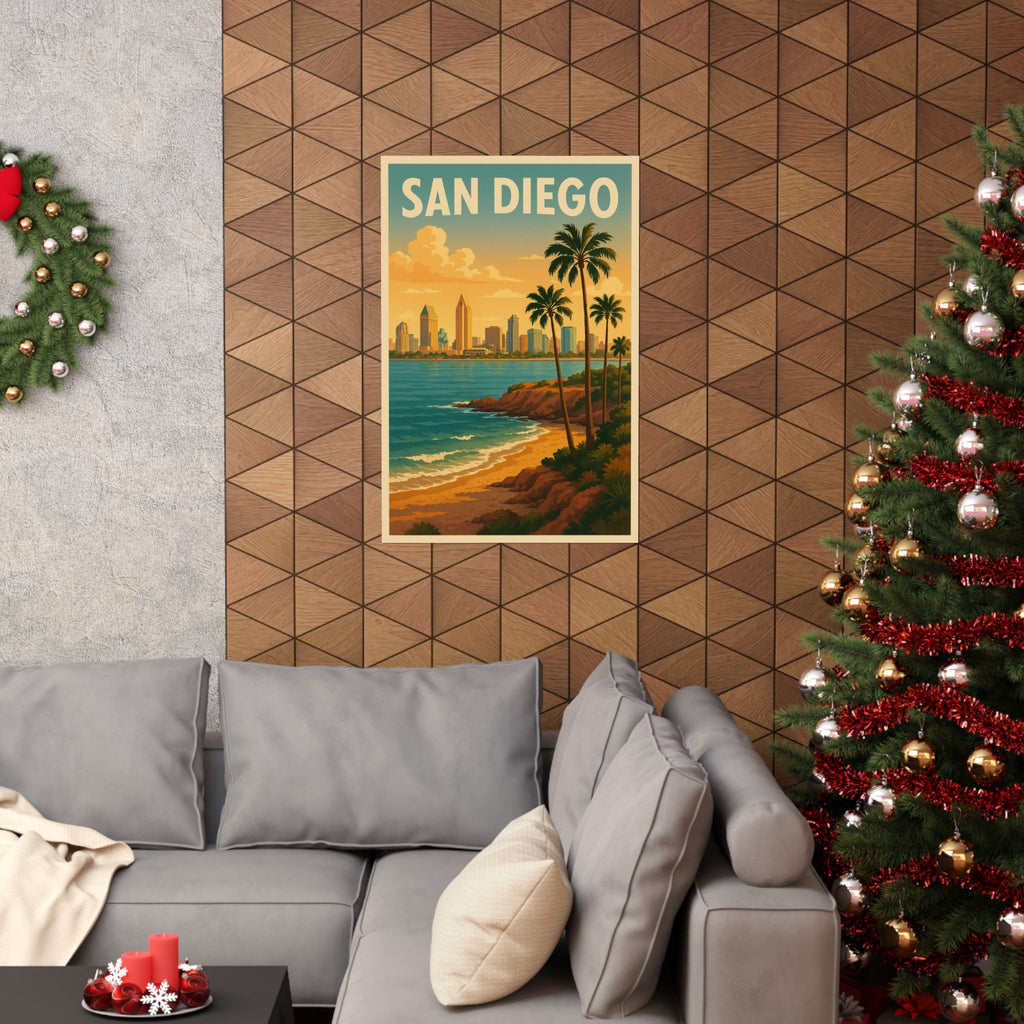 Cityscape Print - San Diego
