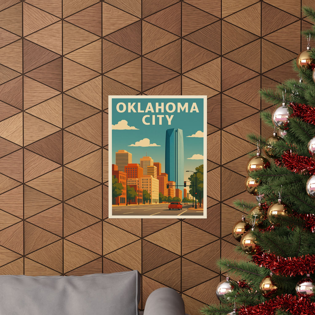 Cityscape Print - Oklahoma City