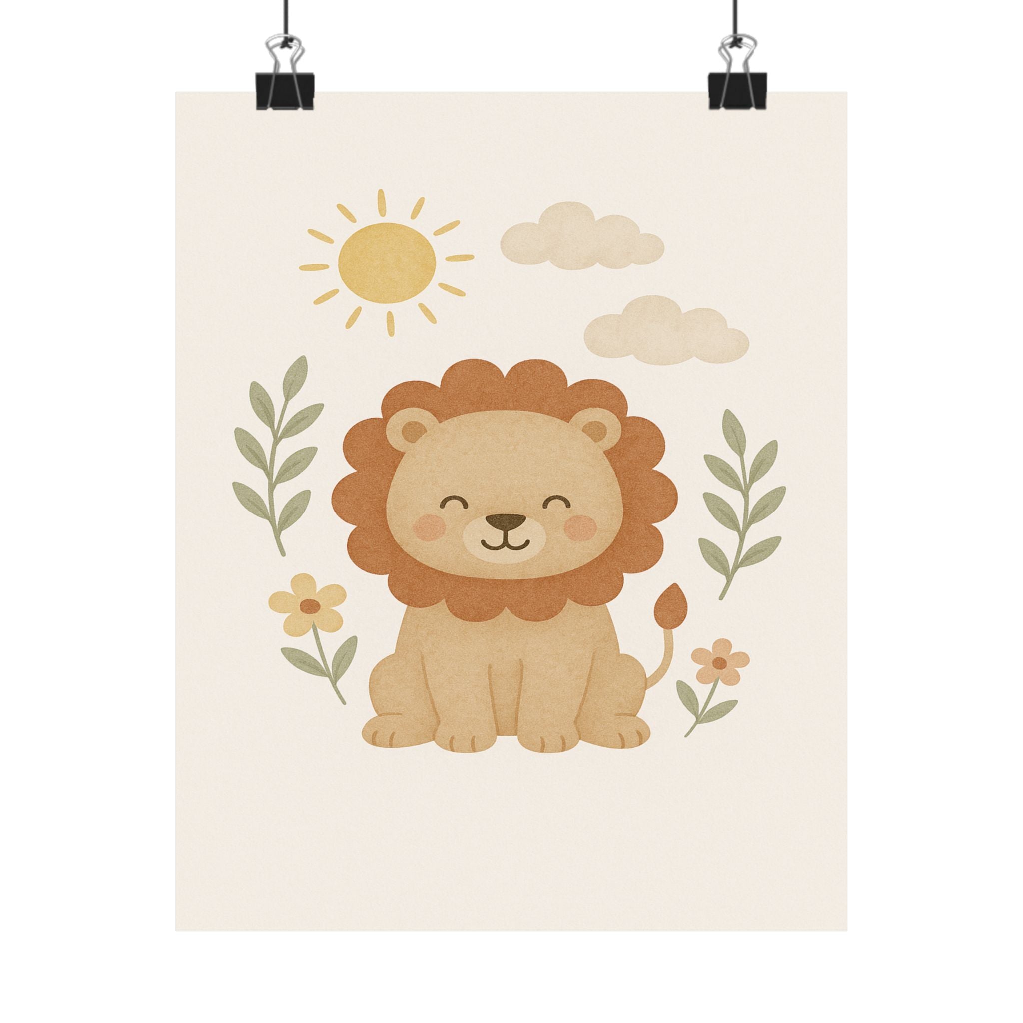 Children’s Print - Lion and Lioness
