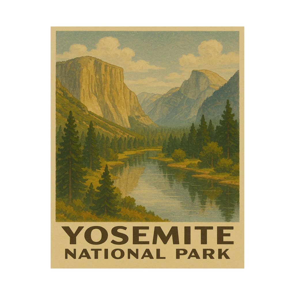 Vertical Print - Yosemite National Park