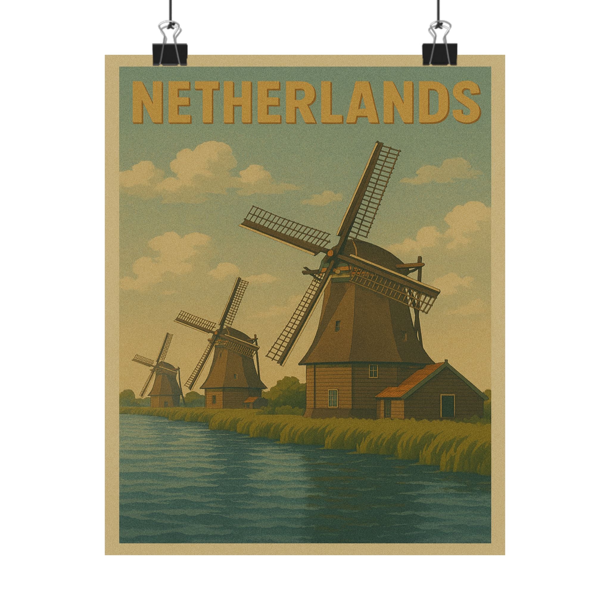 Cityscape Print - Netherlands