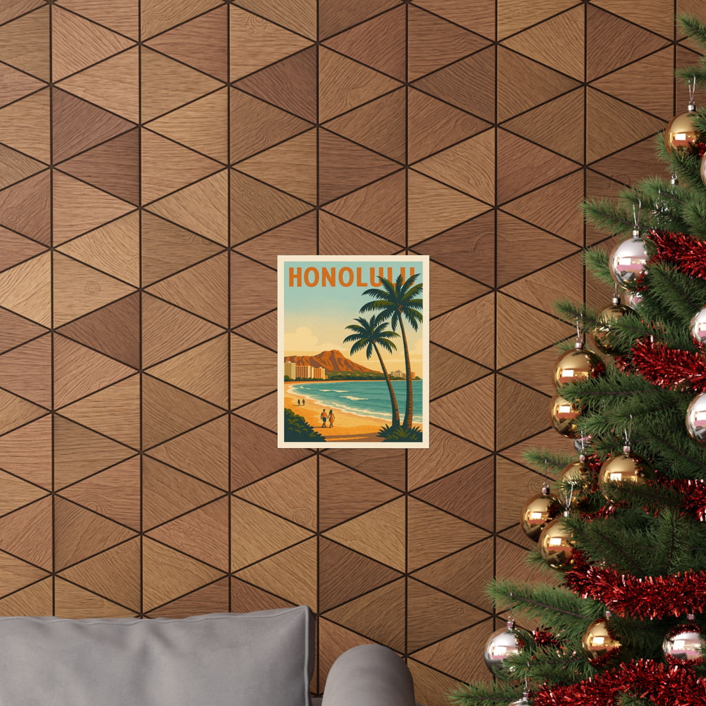 Cityscape Print - Honolulu