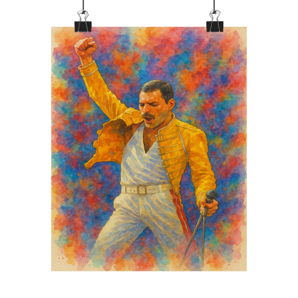 Famous Prints - Freddie Singing