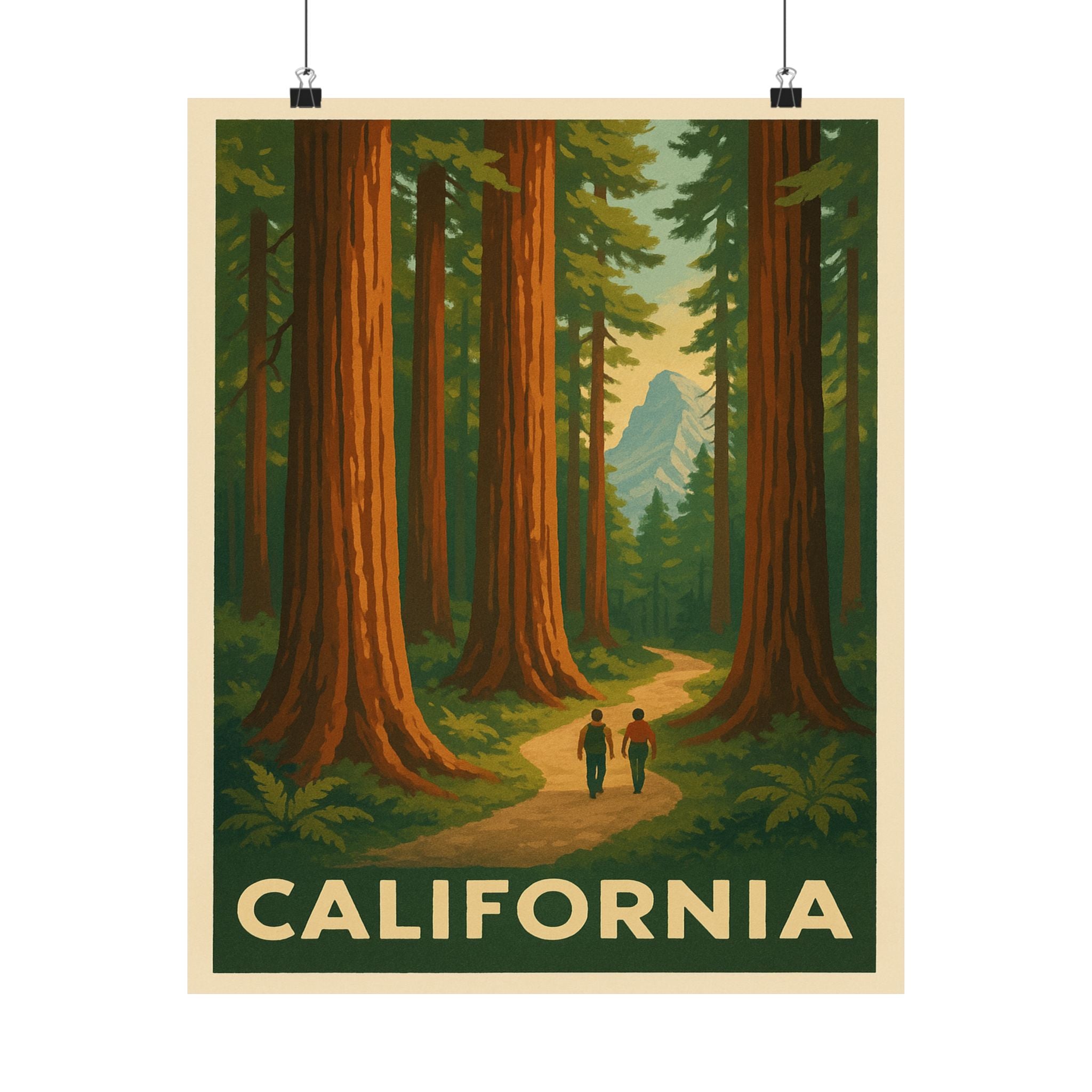 Cityscape Print - California